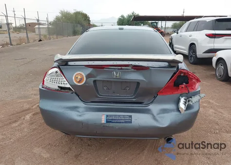 2006 Honda Accord 2.4 Ex из США, поврежденный, VIN 1HGCM72636A021778